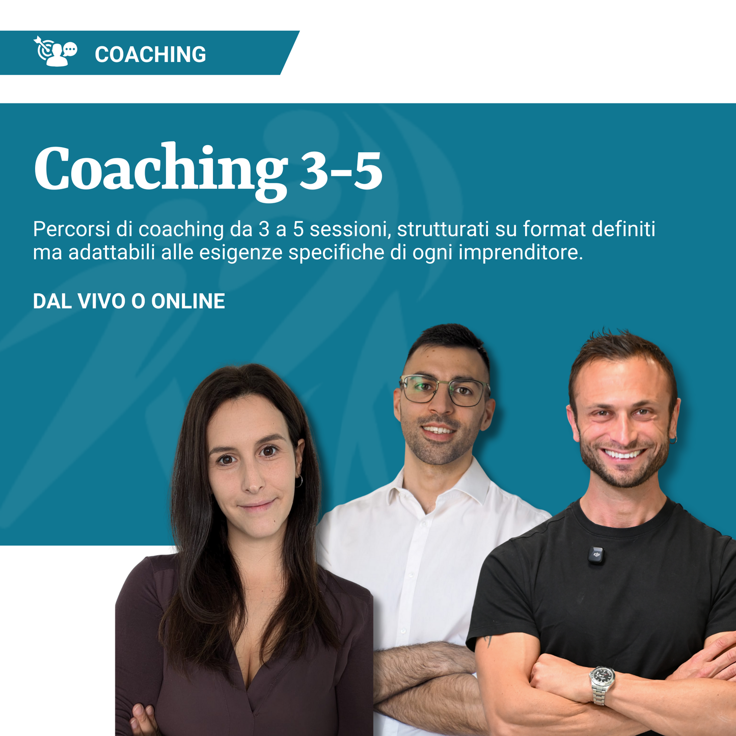 Coaching continuativo (3-5 sessioni)