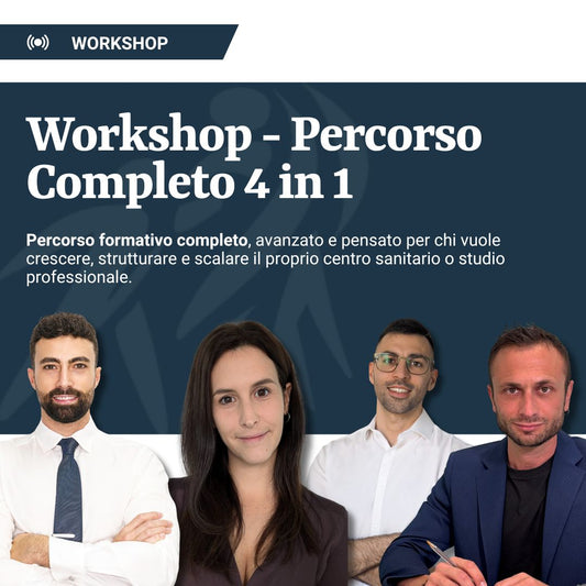 Percorso Completo: Workshop di Formazione per Centri Sanitari e Fisioterapici